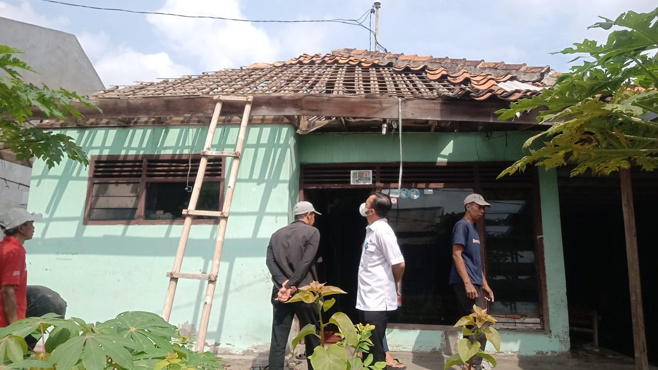 KEC KARANG TENGAH Monitoring Bedah Rumah