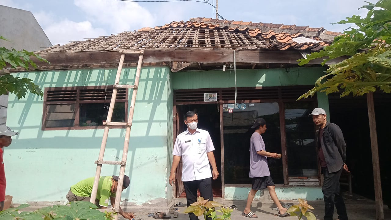 KEC KARANG TENGAH Monitoring Bedah Rumah